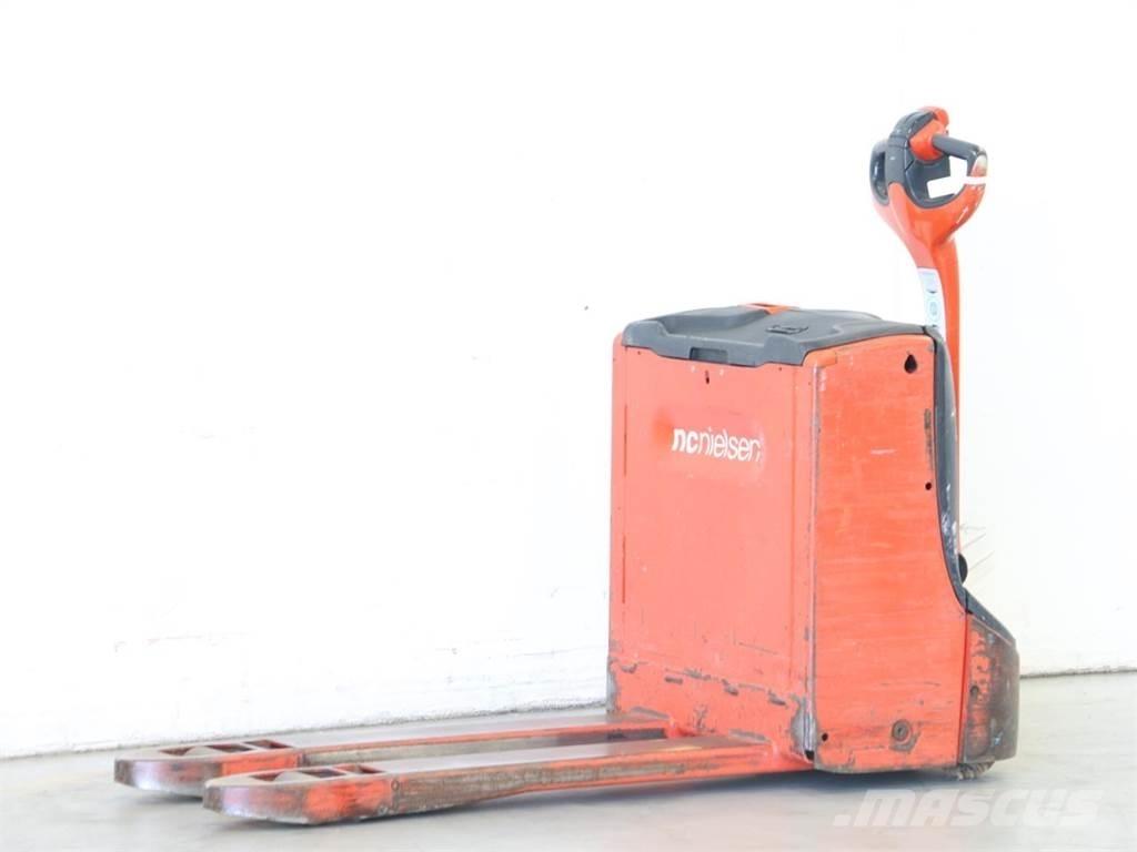 Linde T16/1152-00 Παλετοφόρα πεζού χειριστή με ιστό
