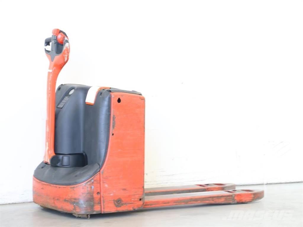 Linde T16/1152-00 Παλετοφόρα πεζού χειριστή με ιστό