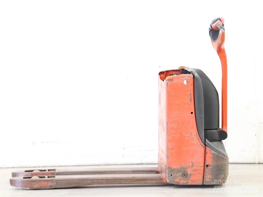 Linde T16/1152-00 Παλετοφόρα πεζού χειριστή με ιστό