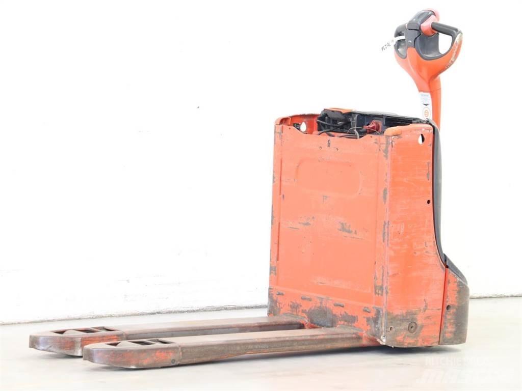 Linde T16/1152-00 Παλετοφόρα πεζού χειριστή με ιστό