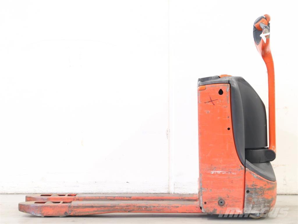 Linde T16/1152-00 Παλετοφόρα πεζού χειριστή με ιστό