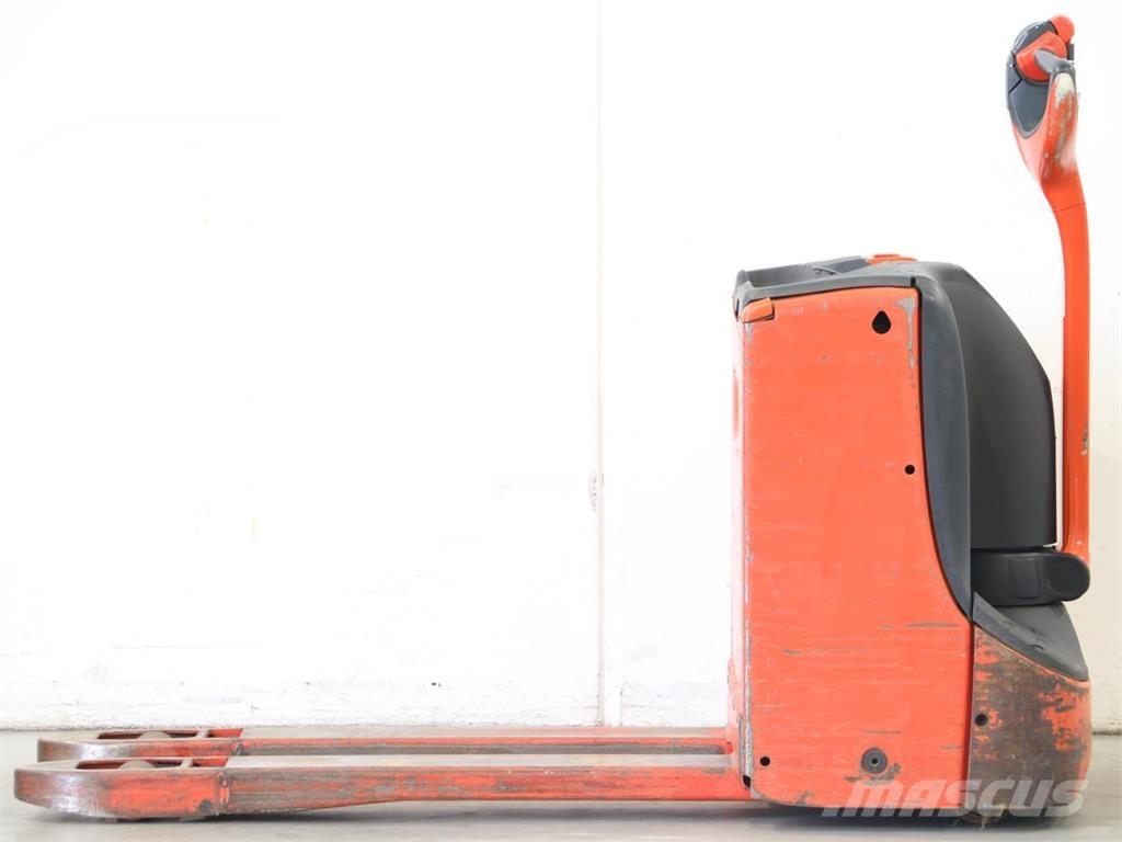 Linde T16/1152-02 Παλετοφόρα πεζού χειριστή με ιστό