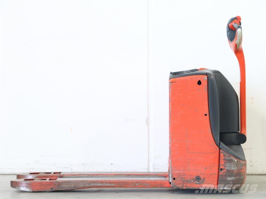 Linde T16/1152-02 Παλετοφόρα πεζού χειριστή με ιστό