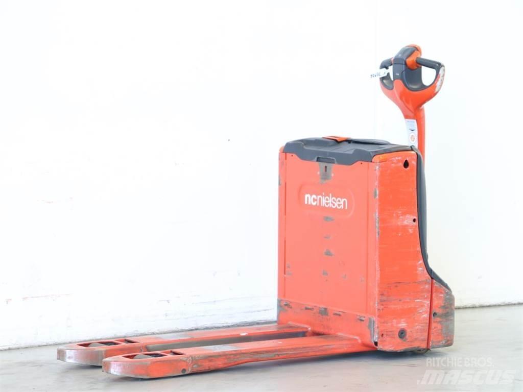 Linde T16/1152-02 Παλετοφόρα πεζού χειριστή με ιστό