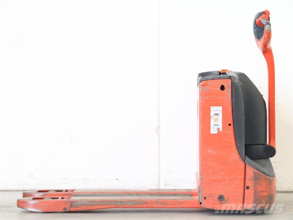 Linde T16/1152-02 Παλετοφόρα πεζού χειριστή με ιστό