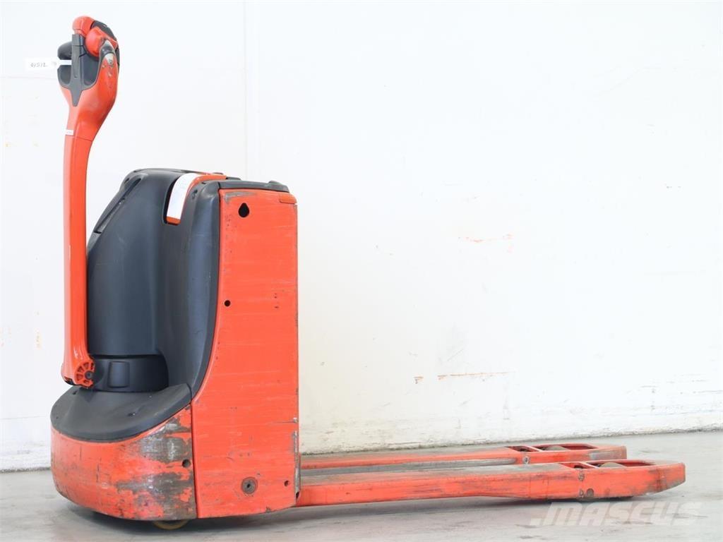 Linde T16/1152-02 Παλετοφόρα πεζού χειριστή με ιστό