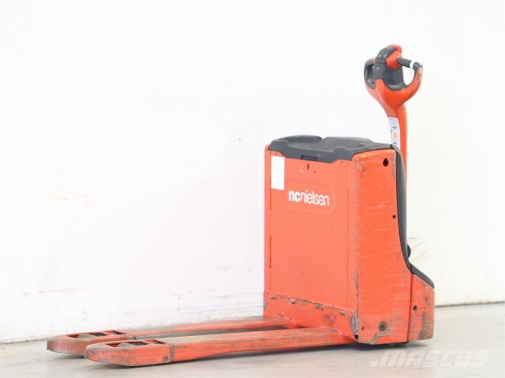 Linde T16/1152-02 Παλετοφόρα πεζού χειριστή με ιστό