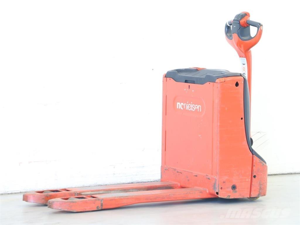 Linde T16/1152-02 Παλετοφόρα πεζού χειριστή με ιστό