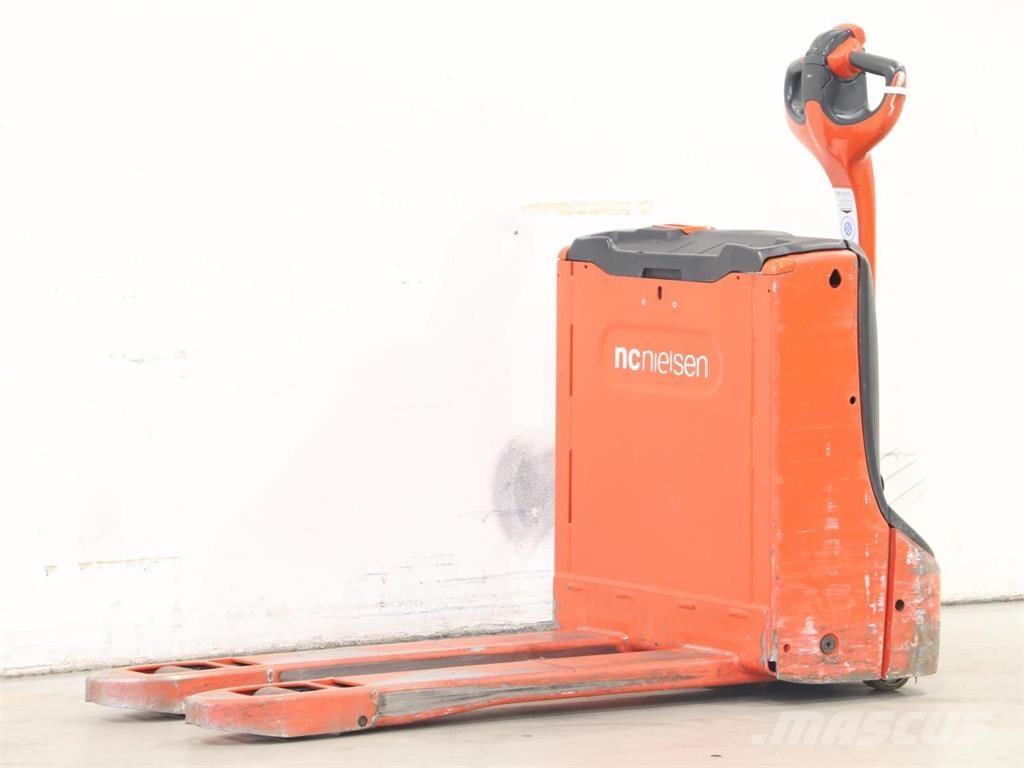 Linde T16/1152-02 Παλετοφόρα πεζού χειριστή με ιστό