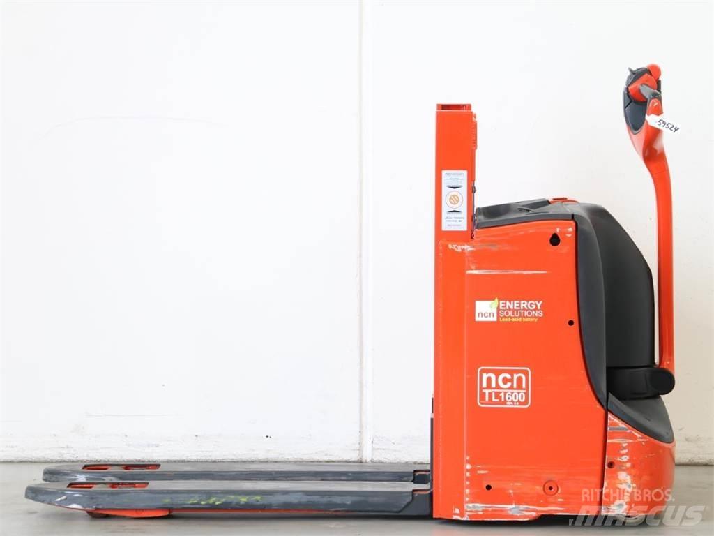Linde T16L/1152-02 Παλετοφόρα πεζού χειριστή με ιστό