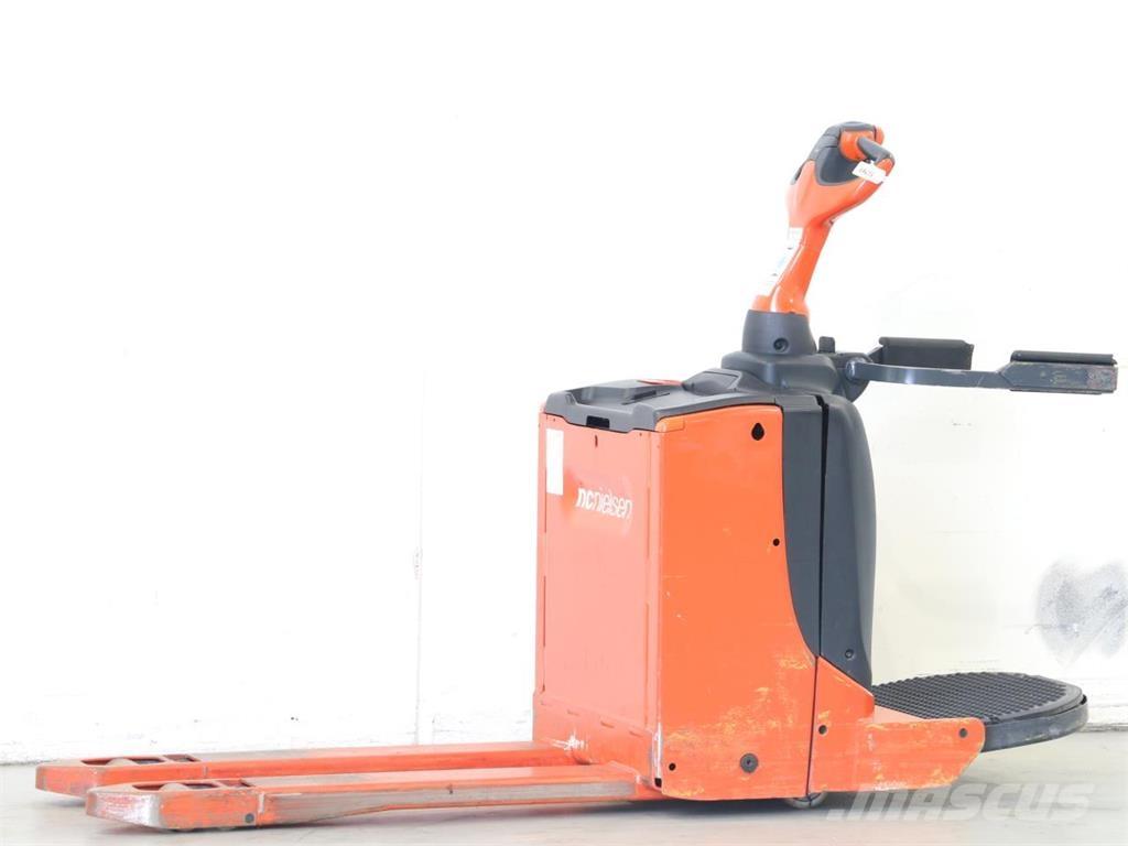 Linde T16P/1151 Παλετοφόρα πεζού χειριστή με ιστό