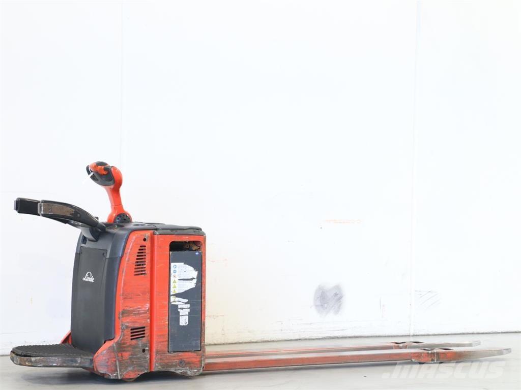 Linde T20AP/131 Παλετοφόρα πεζού χειριστή με ιστό