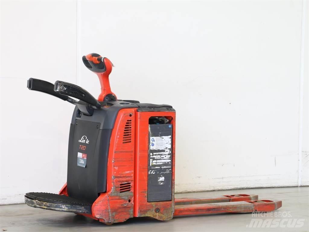 Linde T20AP/131 Παλετοφόρα πεζού χειριστή με ιστό