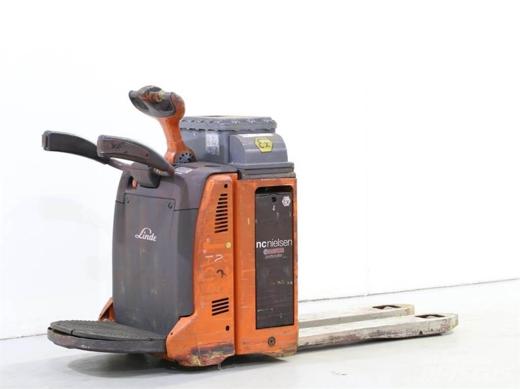 Linde T20AP/131 Παλετοφόρα πεζού χειριστή με ιστό