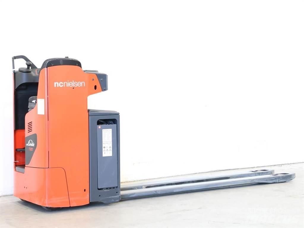 Linde T20R/1154 Παλετοφόρα πεζού χειριστή με ιστό