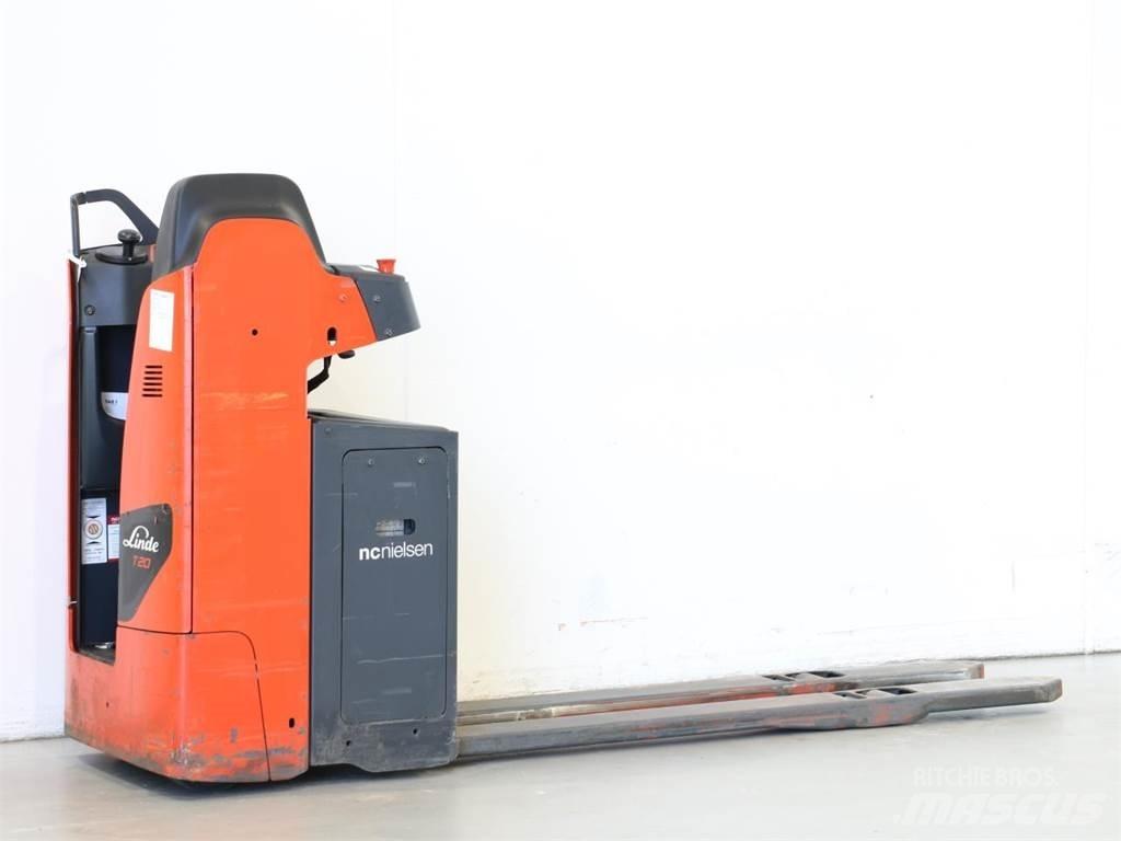 Linde T20S/1154 Παλετοφόρα πεζού χειριστή με ιστό