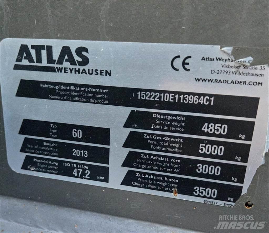 Atlas AR60 Φορτωτές με λάστιχα (Τροχοφόροι)