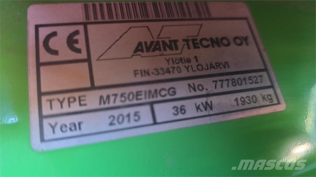 Avant 750 Μίνι φορτωτές