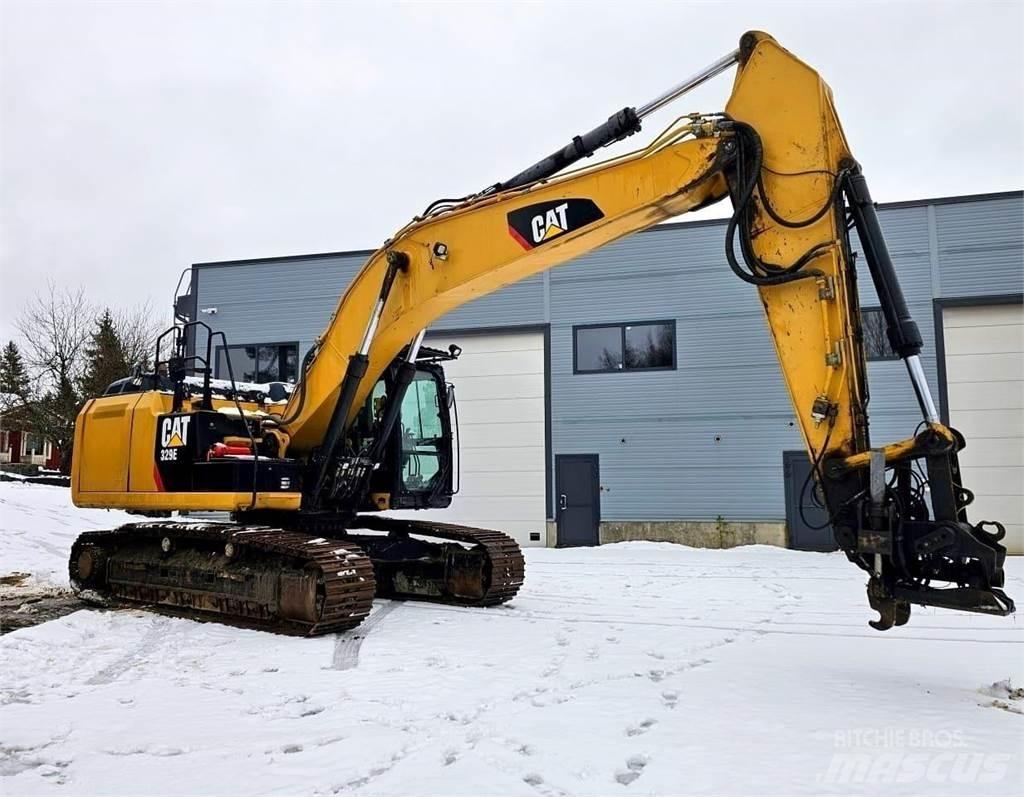 CAT 329E Εκσκαφείς με ερπύστριες