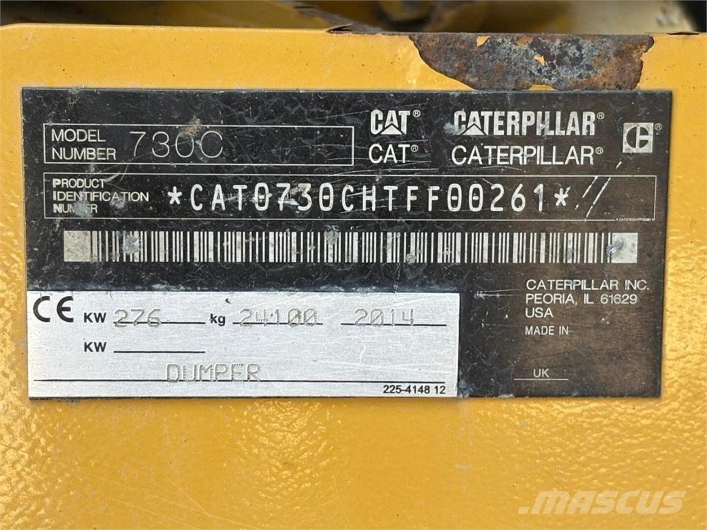 CAT 730 C Σπαστό Dump Truck ADT
