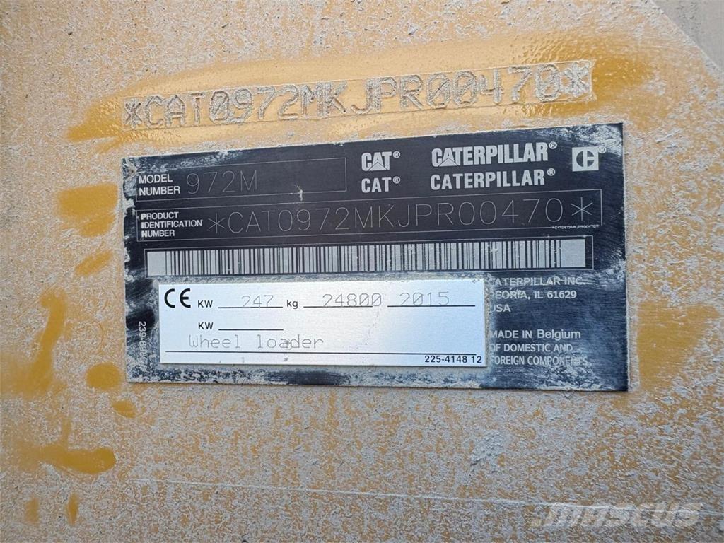 CAT 972 M Φορτωτές με λάστιχα (Τροχοφόροι)