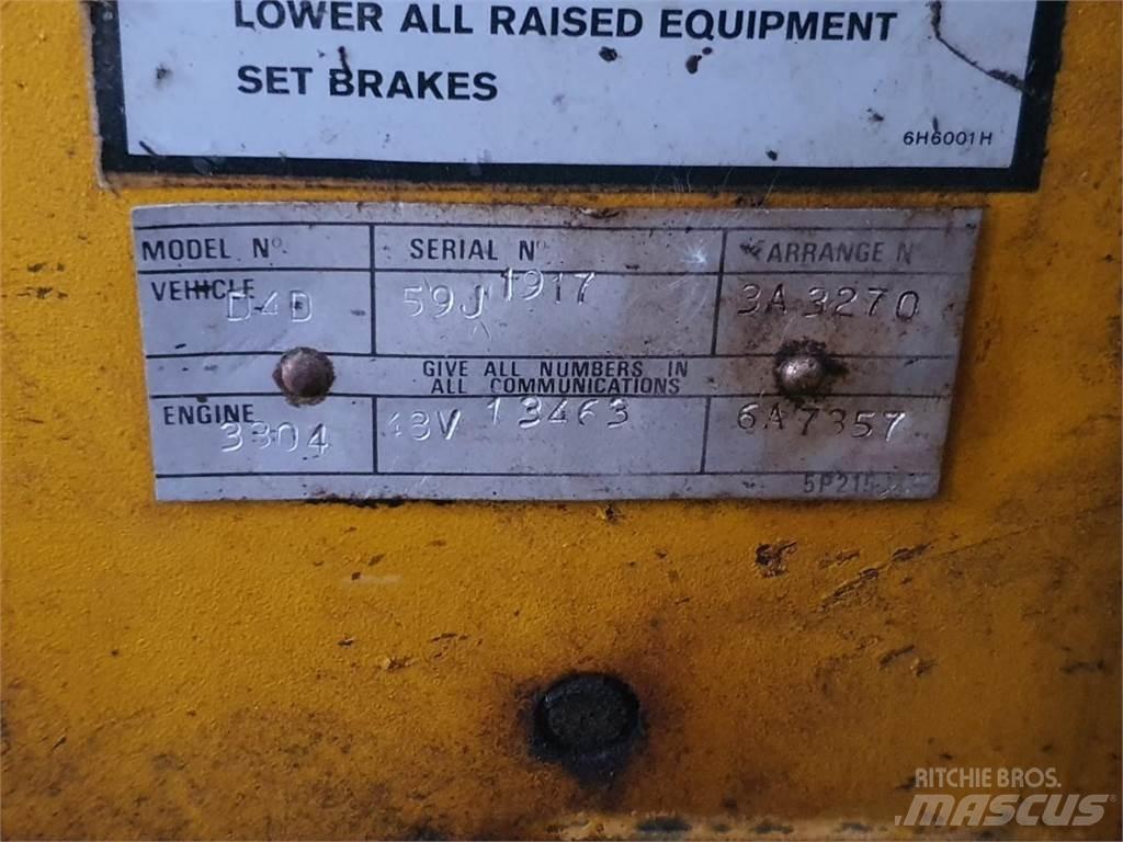 CAT D4D Μπουλντόζες με ερπύστριες
