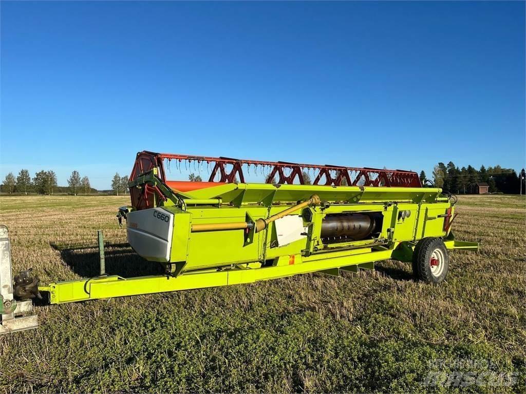 CLAAS C660 Pöytä Θεριζοαλωνιστικές μηχανές