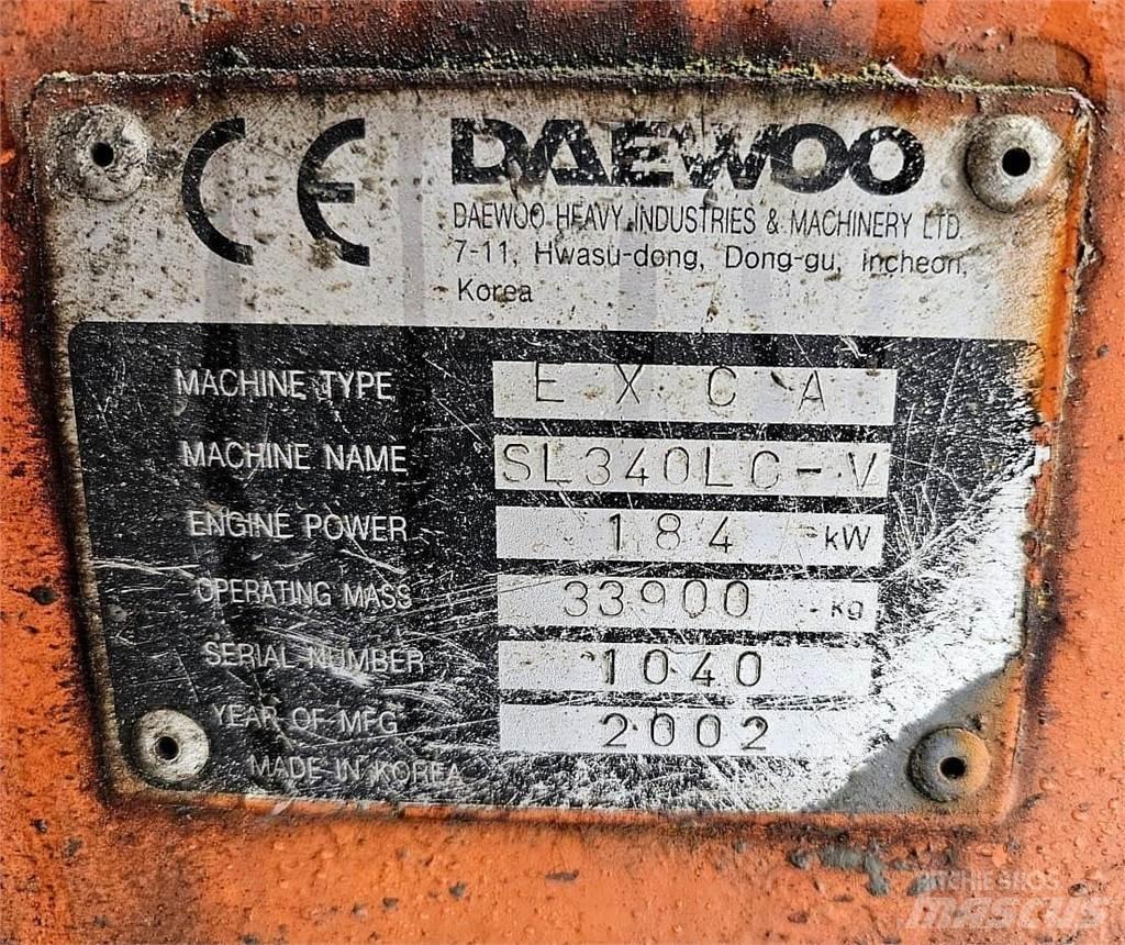 Daewoo SL340LC-V Εκσκαφείς με ερπύστριες