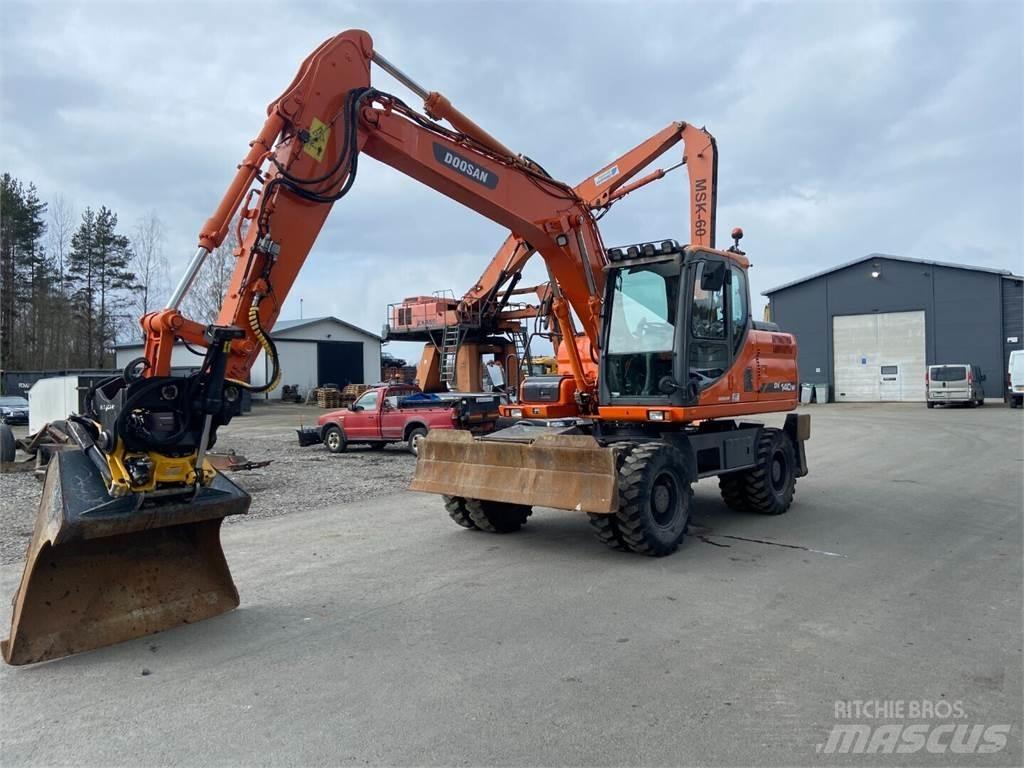Doosan DX 140W Εκσκαφείς με τροχούς - λάστιχα