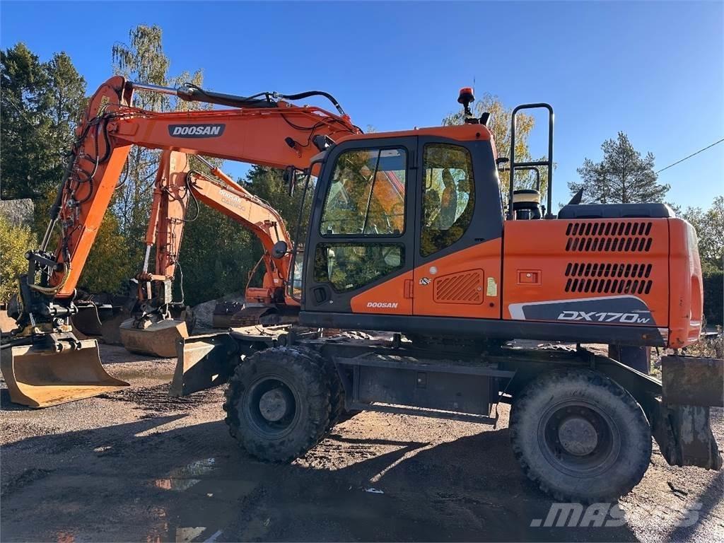 Doosan DX170W-5 Εκσκαφείς με τροχούς - λάστιχα