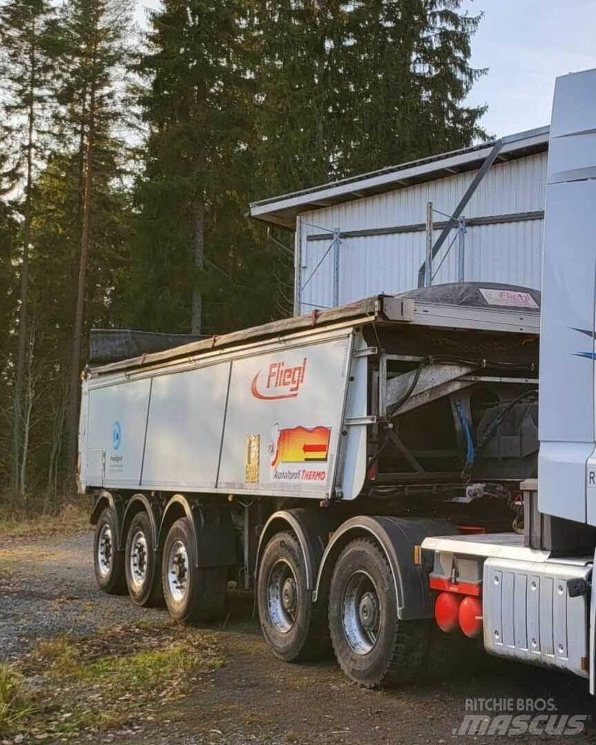 Fliegl ASS372 Ανατρεπόμενες ημιρυμούλκες