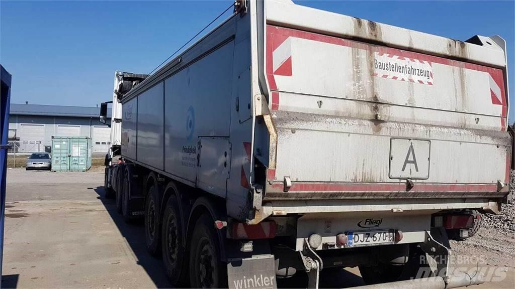 Fliegl ASS372 Ανατρεπόμενες ημιρυμούλκες
