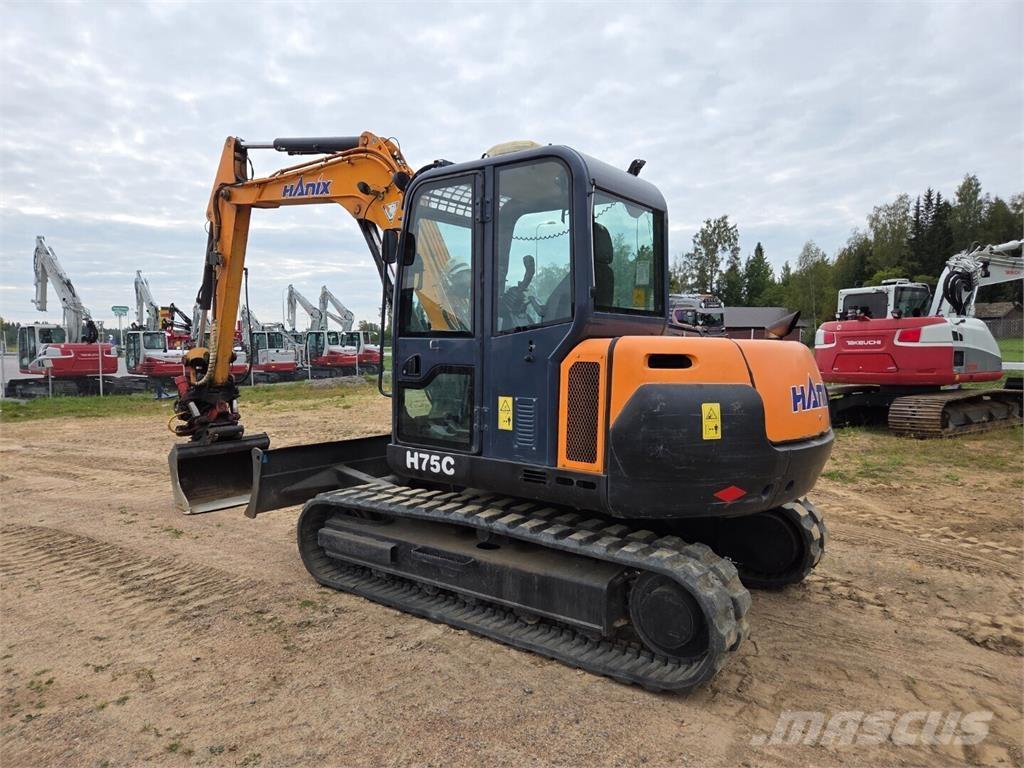 Hanix H75C Μίνι εκσκαφείς 7t - 12t