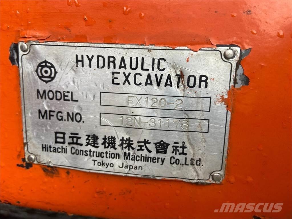 Hitachi Ex 120-2 Εκσκαφείς με ερπύστριες