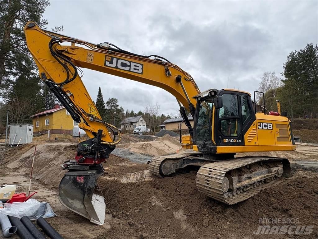JCB 210 X L 4F Εκσκαφείς με ερπύστριες
