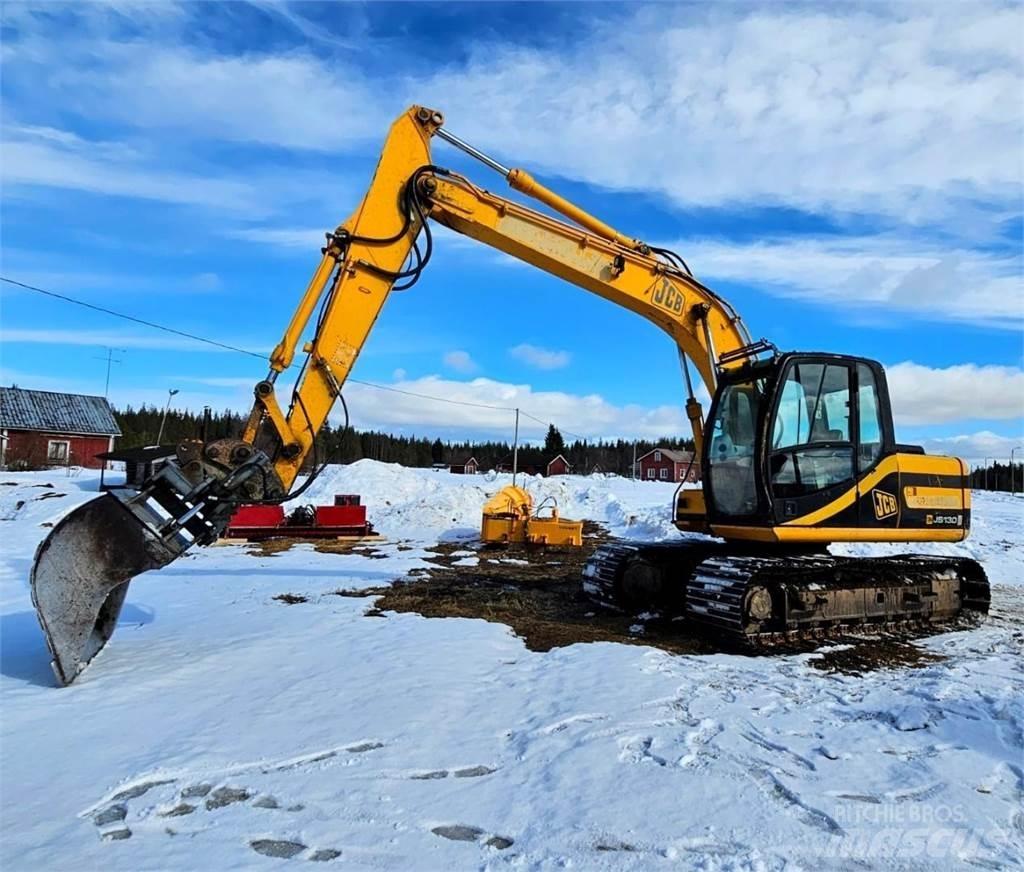 JCB JS130 Εκσκαφείς με ερπύστριες