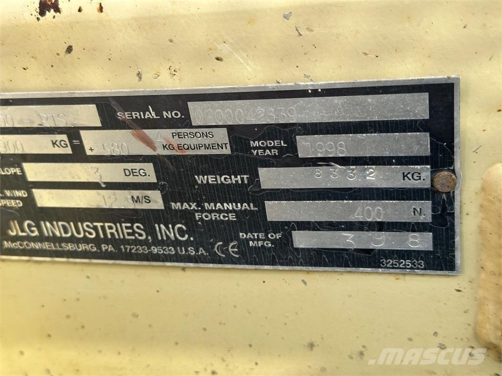 JLG 500RTS Ανυψωτήρες με κατακόρυφους πυλώνες