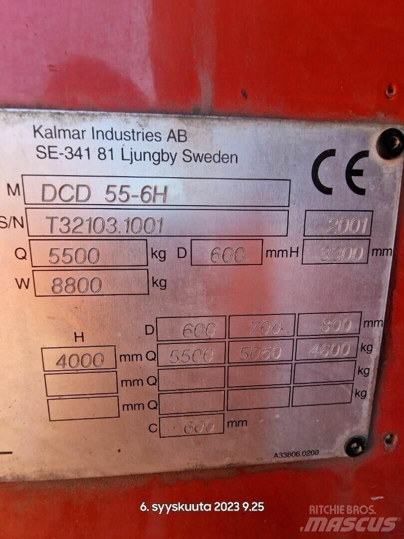 Kalmar DCD 55-6H Πετρελαιοκίνητα Κλαρκ