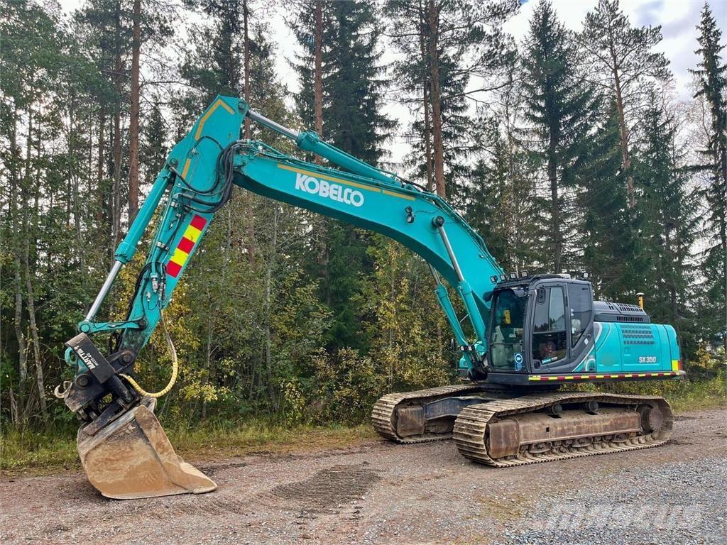 Kobelco SK350 Εκσκαφείς με ερπύστριες