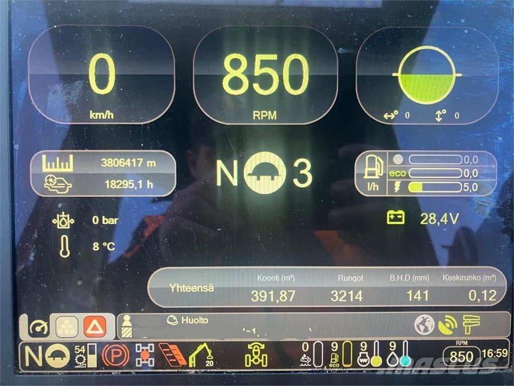 Komatsu 901tx.1 Θεριζοαλωνιστικές μηχανές