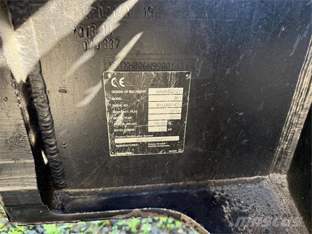 Komatsu 911.5 Θεριζοαλωνιστικές μηχανές