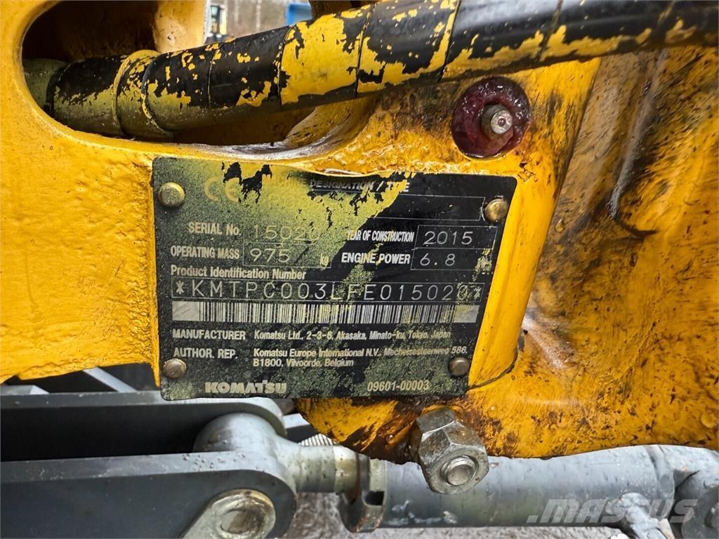 Komatsu PC09 Εκσκαφάκι (διαβολάκι) < 7t