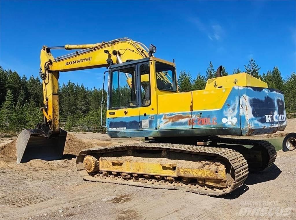 Komatsu PC210LC-3 Εκσκαφείς με ερπύστριες