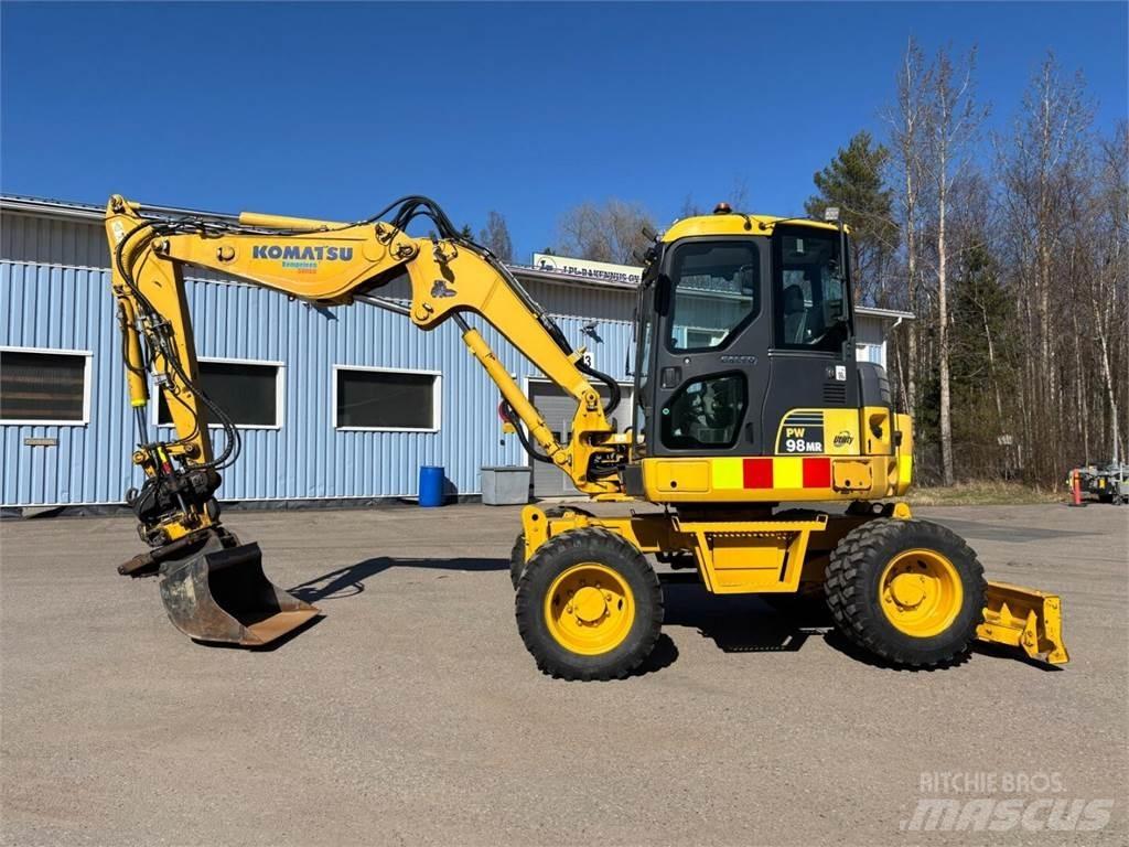 Komatsu PW 98MR-6 Εκσκαφείς με τροχούς - λάστιχα