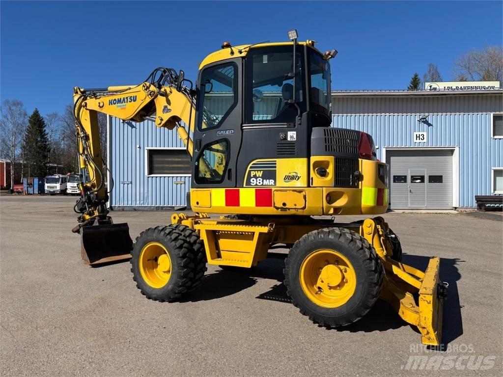 Komatsu PW 98MR-6 Εκσκαφείς με τροχούς - λάστιχα