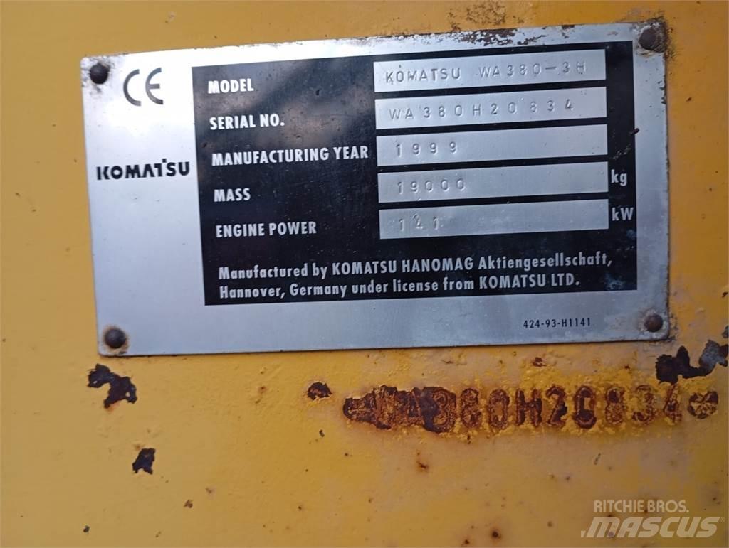 Komatsu WA 380-3H Φορτωτές με λάστιχα (Τροχοφόροι)