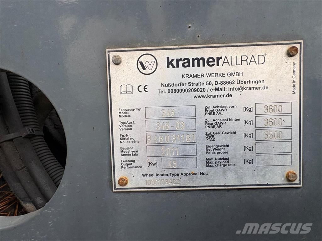 Kramer 750 Φορτωτές με λάστιχα (Τροχοφόροι)