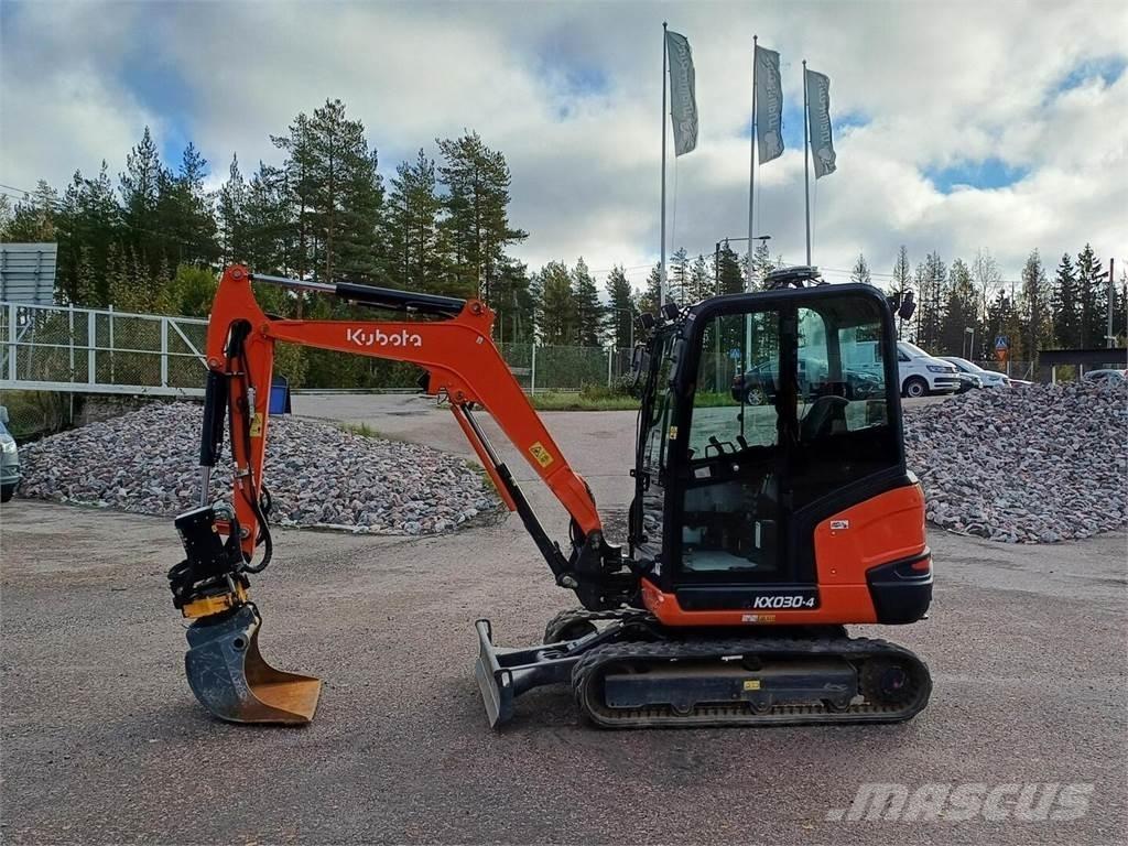 Kubota KX 030-4 Εκσκαφάκι (διαβολάκι) < 7t