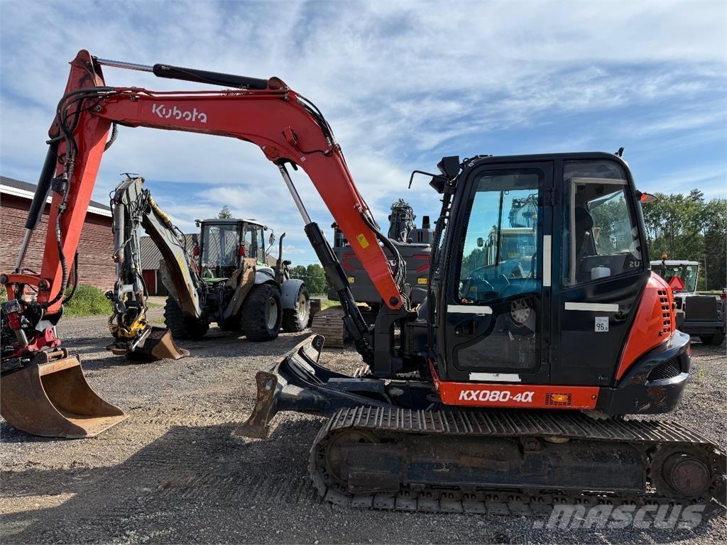 Kubota KX080-4 Μίνι εκσκαφείς 7t - 12t
