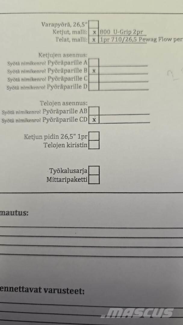 Ponsse Buffalo Μεταφορείς ξυλείας